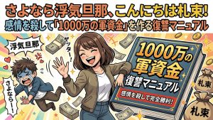 さよなら浮気旦那、こんにちは札束！感情を殺して「1000万の軍資金」を作る復讐マニュアル