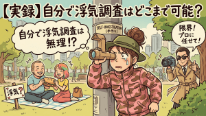【実録】自分で浮気調査はどこまで可能？探偵に頼むべき「限界ライン」3つの判断基準