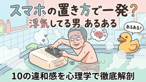 スマホの置き方で一発？「浮気してる男あるある」10の違和感を心理学で徹底解剖