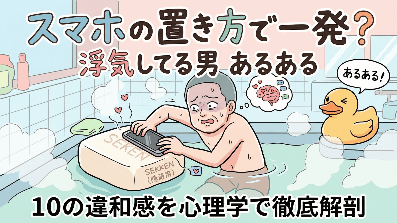 スマホの置き方で一発？「浮気してる男あるある」10の違和感を心理学で徹底解剖