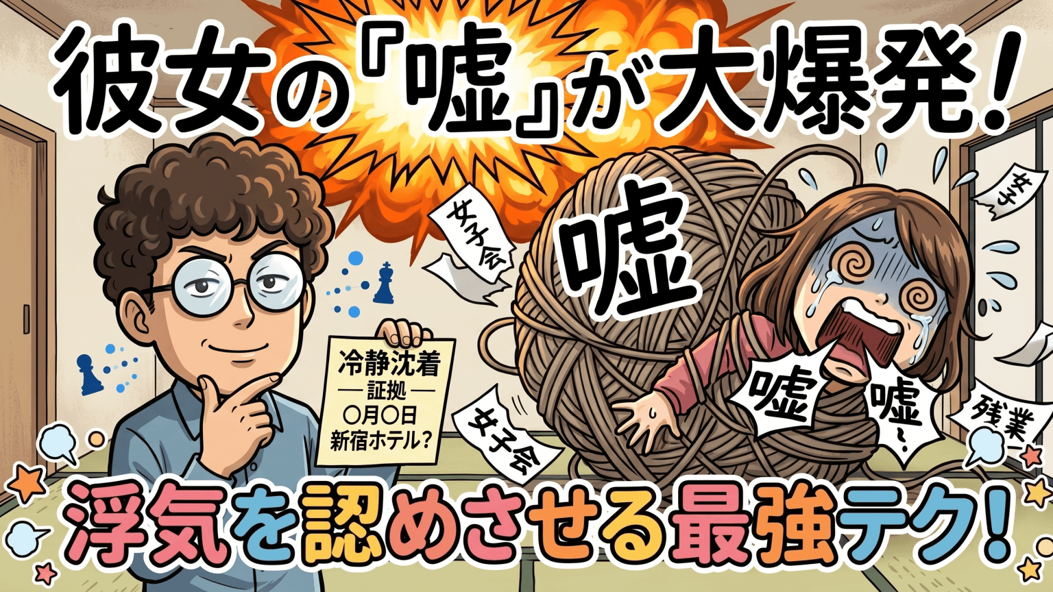 修羅場を回避！彼女の浮気を認めさせる「最強の問い詰め方」5つの鉄則