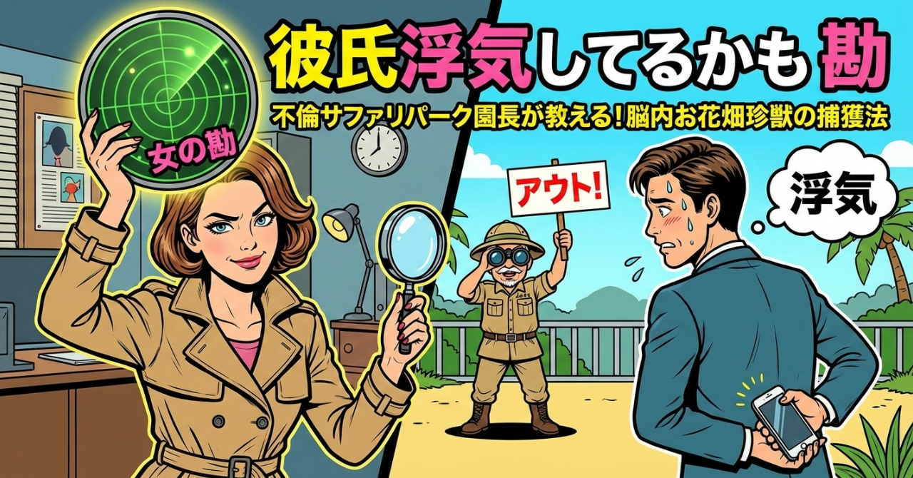 「彼氏、浮気してるかも…」その勘が99%当たる理由と、脳内お...